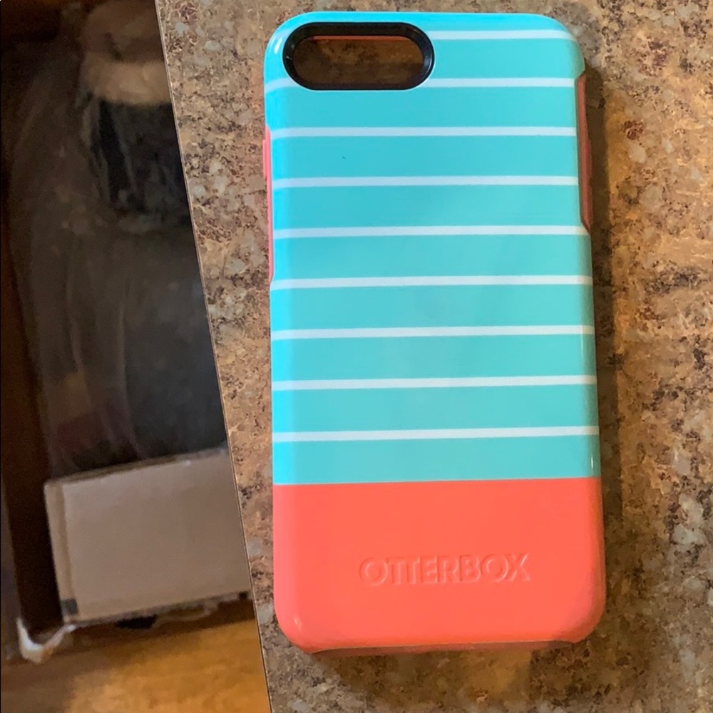 Pink & Green Otterbox case